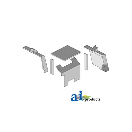 A & I Products Cab Upholstery Kit 1" x1" x1" A-K62390